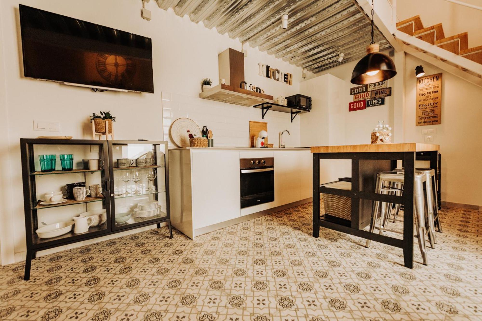 ヘレスLoft Centrico Con Patio Bodega San Javierアパートメント エクステリア 写真